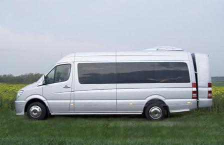 Bus rental Madrid, Spain Mercedes Benz Sprinter Lux TOP Business class